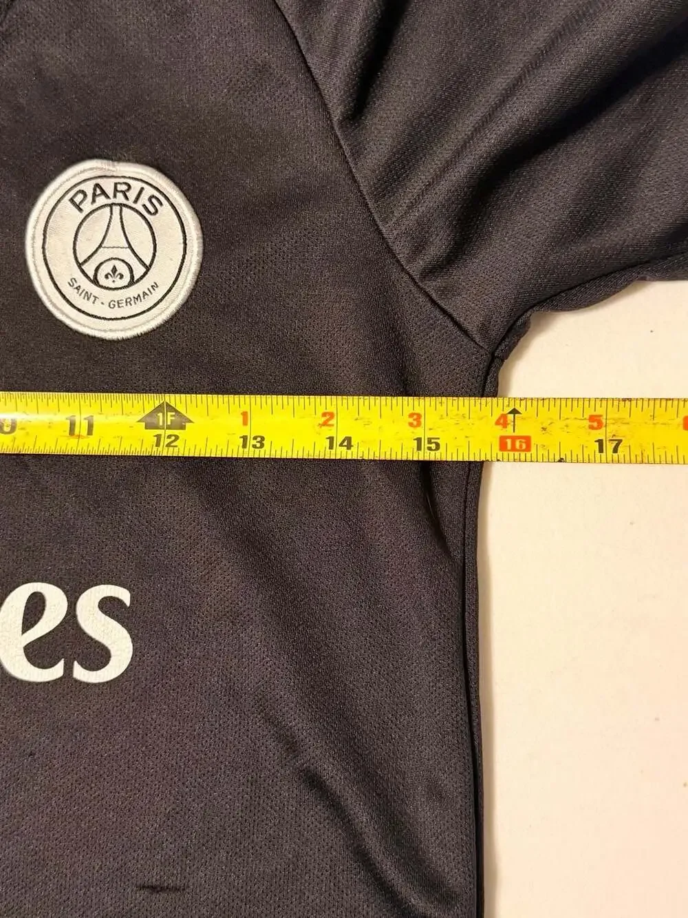 Paris‎ Saint-Germain 2018/19 Jordan Third Jersey Black Fly Emirates